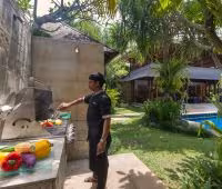 Villa Windu Sari, Barbecue Area